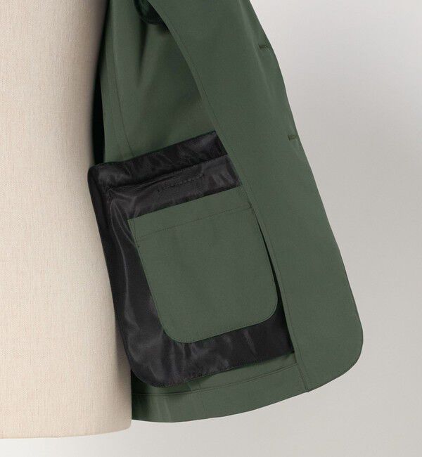 UNITED ARROWS green label relaxing「A+ PERTEX UNLIMITED コットンライク リラックス セットアップジャケット -ウォッシャブル・ストレッチ・撥」|テーラードジャケット|