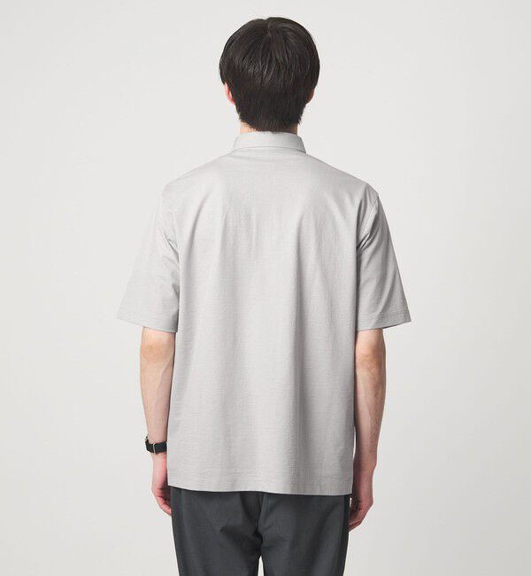 UNITED ARROWS green label relaxing「ドライ サッカー ボタンダウン 半袖 ポロシャツ -吸水速乾-」|ポロシャツ|