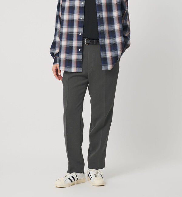 BEAUTY&YOUTH UNITED ARROWS「ソフト ダブルクロス イージー スラックス NO.5」|チノ|