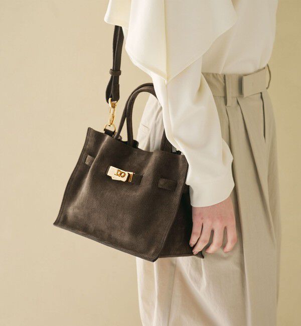 BEAUTY&YOUTH UNITED ARROWS「＜VIOLAd&rsquo;ORO＞スエード 2WAY トートバッグ」|ショルダー・メッセンジャー|