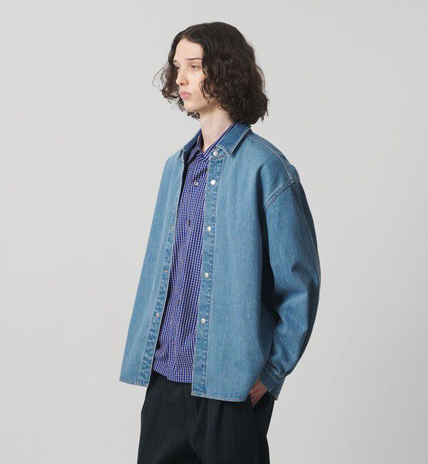 MONKEY TIME「デニム CPO シャツ」|シャツ・ブラウス|