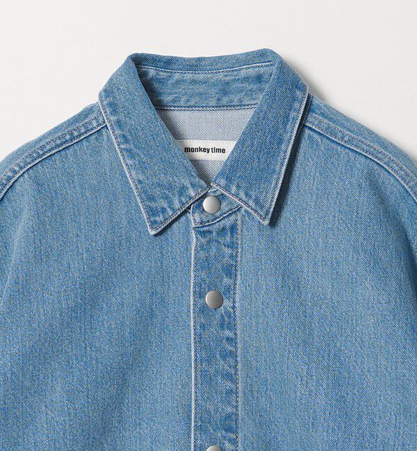 MONKEY TIME「デニム CPO シャツ」|シャツ・ブラウス|