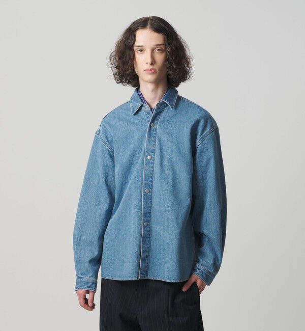 MONKEY TIME「デニム CPO シャツ」|シャツ・ブラウス|