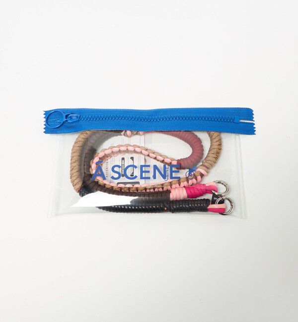 BEAUTY&YOUTH UNITED ARROWS「＜A SCENE＞Design paracord shoulder スマホショルダー ピンク」|その他|