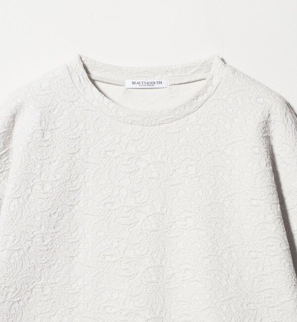 BEAUTY&YOUTH UNITED ARROWS「ジャガード クルーネック プルオーバー」|Tシャツ・カットソー|