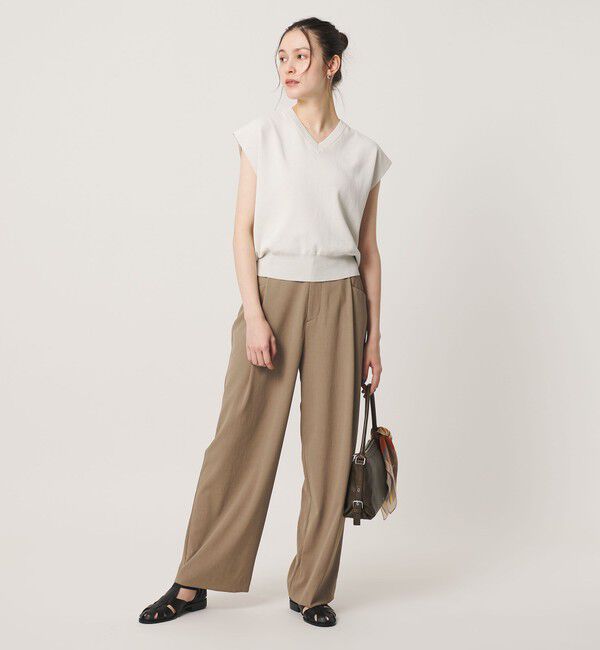 BEAUTY&YOUTH UNITED ARROWS「ポリエステルブレンド バックゴム ワイドパンツ ウォッシャブル」|その他|