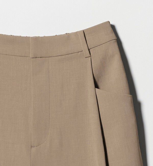 BEAUTY&YOUTH UNITED ARROWS「ポリエステルブレンド バックゴム ワイドパンツ ウォッシャブル」|その他|