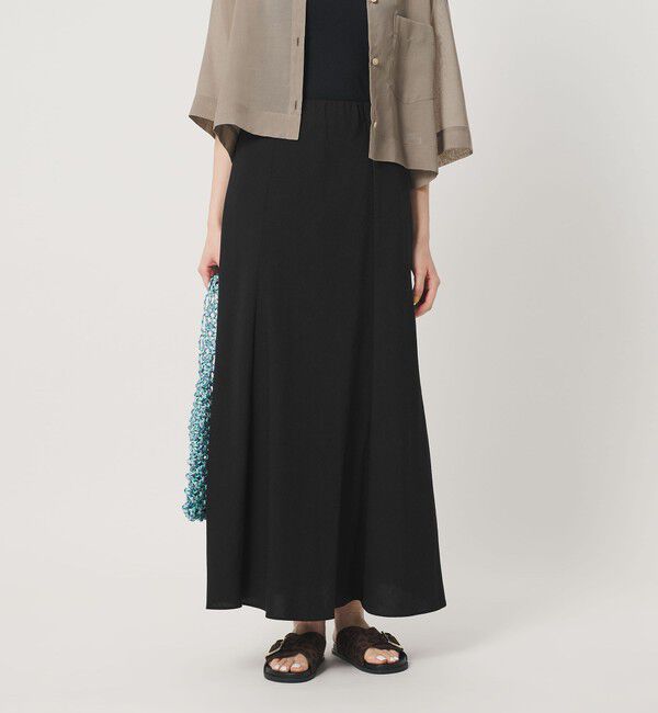 BEAUTY&YOUTH UNITED ARROWS「麻ブレンド バイアス フレアスカート ウォッシャブル」|フレア|