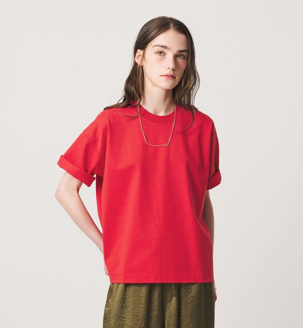 BEAUTY&YOUTH UNITED ARROWS「【WEB限定】ヘビーウエイト バレル クロップド Tシャツ」|Tシャツ・カットソー|