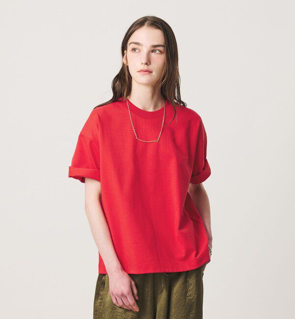 BEAUTY&YOUTH UNITED ARROWS「【WEB限定】ヘビーウエイト バレル クロップド Tシャツ」|Tシャツ・カットソー|