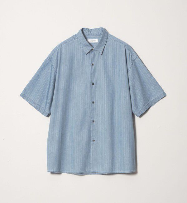 MONKEY TIME「4オンス ストライプ デニム シャツ」|シャツ・ブラウス|