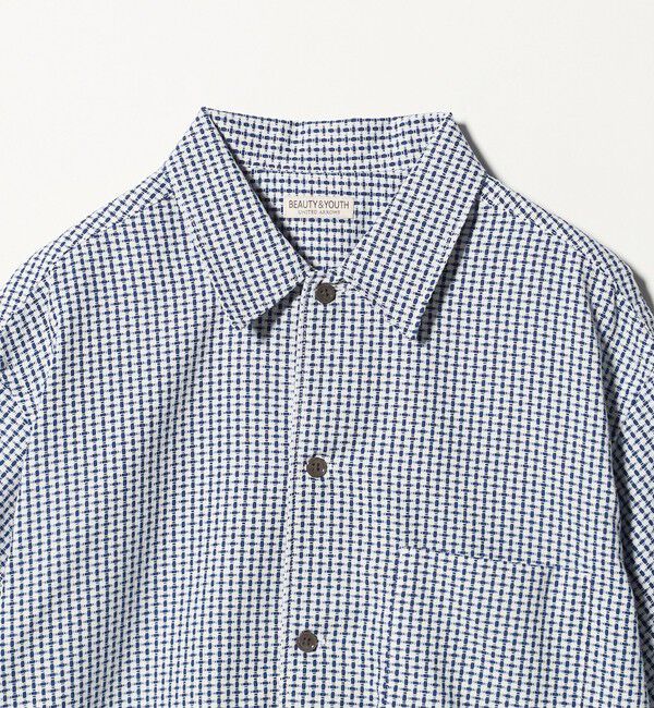 BEAUTY&YOUTH UNITED ARROWS「コクーン ドビー キャンプカラー シャツ GRANDE型」|シャツ・ブラウス|