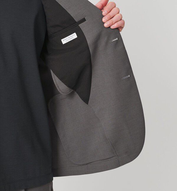 BEAUTY&YOUTH UNITED ARROWS「【WEB限定 WARDROBE SMART】 Reflax ポプリン ジャケット＆イージーパンツ」|スーツ|