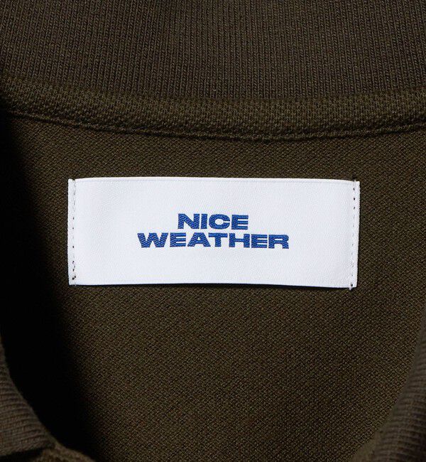 NICE WEATHER「＜NICE WEATHER＞ミニ ポロシャツ」|ポロシャツ|