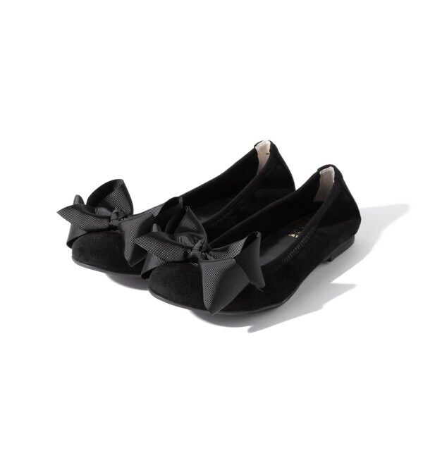 Ray BEAMS 「SEPTEMBER MOON / リボン バレエシューズ」|バレエシューズ|