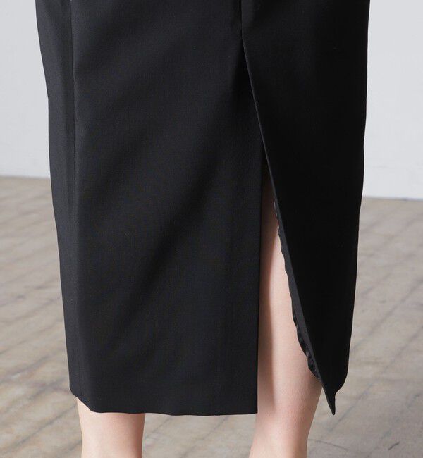Demi-Luxe BEAMS 「AK+1 / スーパーブラック ワンピース」|ワンピース|