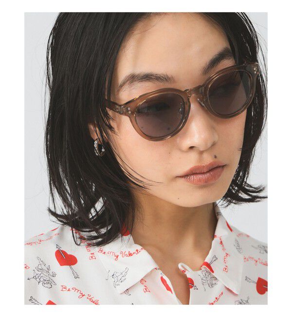 Ray BEAMS 「noeyedia / サングラス "NE456sn"」|サングラス|BROWN