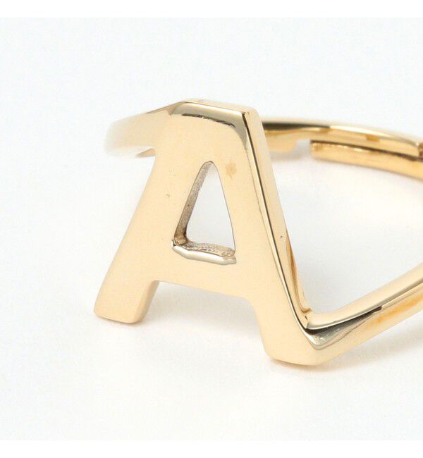 BEAMSBOY「ブラス イニシャル リング」|その他|