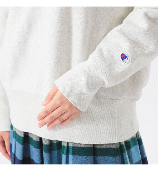 BEAMSBOY「【別注】Champion / バックプリント リバースウィーブ(R) クルー スウェット」|スウェット・ジャージ|