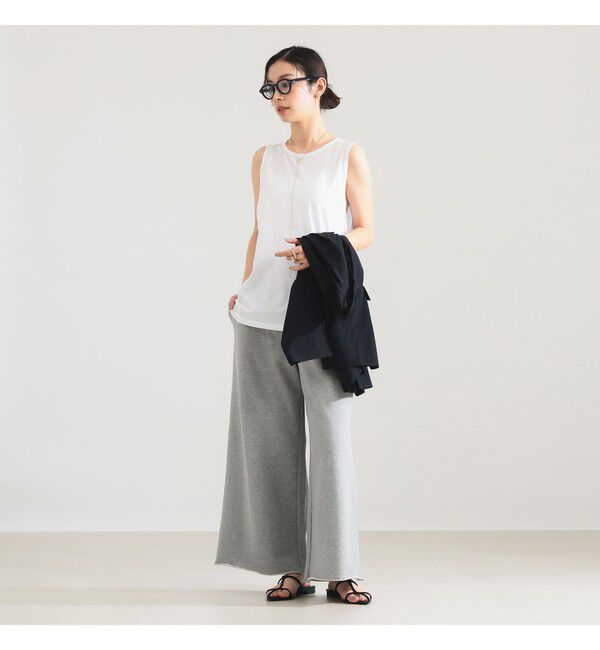 Demi-Luxe BEAMS 「YLEVE / コットン ノースリーブ プルオーバー」|Tシャツ・カットソー|