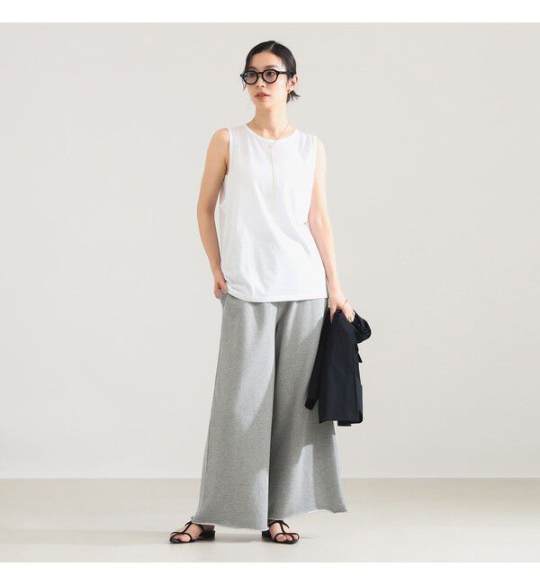 Demi-Luxe BEAMS 「YLEVE / コットン ノースリーブ プルオーバー」|Tシャツ・カットソー|