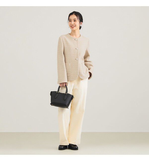 Demi-Luxe BEAMS 「ミックスツイード ジャケット」|ダッフルコート|