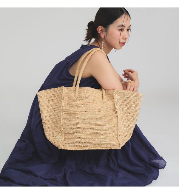 Demi-Luxe BEAMS 「MAISON N.H PARIS / AVRIL トートバッグ」|トートバッグ|NATURAL