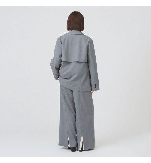 Ray BEAMS 「ヨークレイヤード 2ボタン ジャケット」|ダッフルコート|