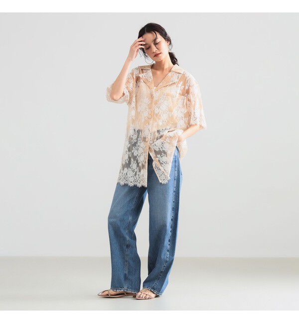 Demi-Luxe BEAMS 「BAUM UND PFERDGARTEN / MANNICA フラワー シャツ」|シャツ・ブラウス|