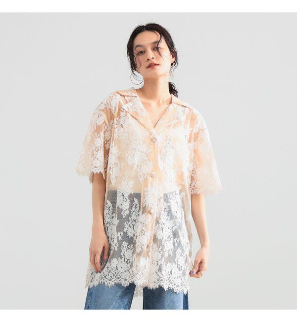 Demi-Luxe BEAMS 「BAUM UND PFERDGARTEN / MANNICA フラワー シャツ」|シャツ・ブラウス|