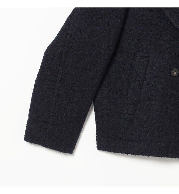 Demi-Luxe BEAMS 「ループツイード ピーコート」|ダッフルコート|