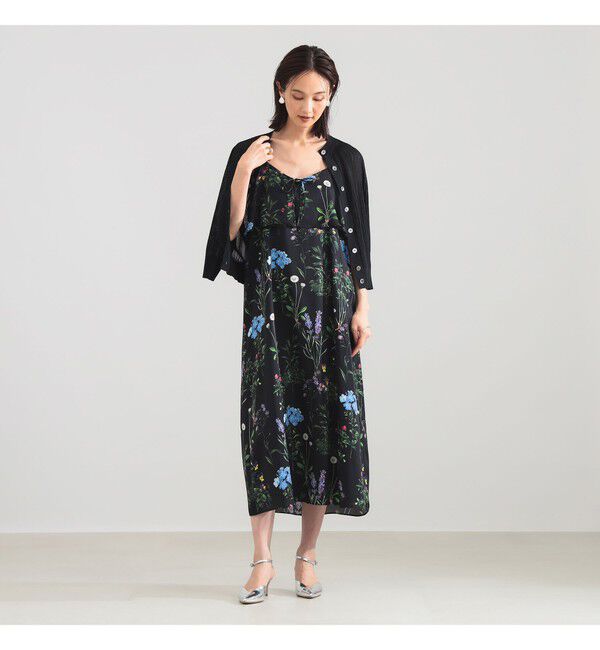 Demi-Luxe BEAMS 「【別注】TICCA / フラワー プリント キャミワンピース」|ワンピース|