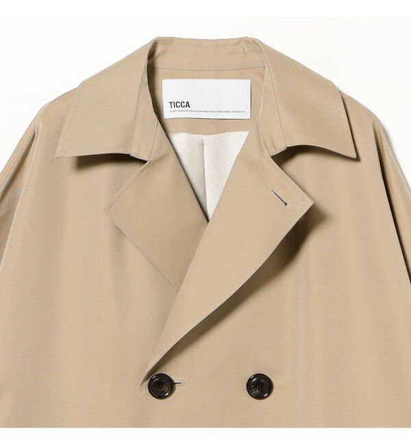 Demi-Luxe BEAMS 「TICCA / テント トレンチコート」|ダッフルコート|