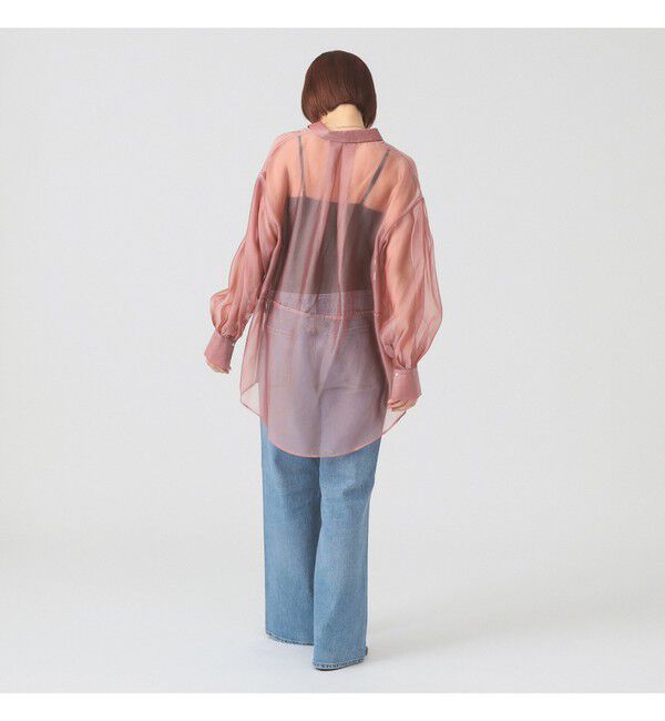 Ray BEAMS 「シアー ビッグ シャツ」|シャツ・ブラウス|