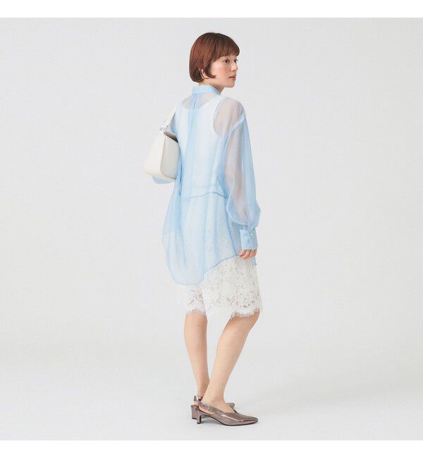 Ray BEAMS 「シアー ビッグ シャツ」|シャツ・ブラウス|