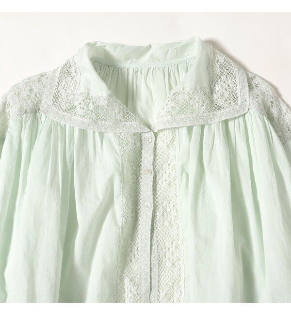 BEAMSBOY「ヴィンテージ レース ブラウス」|シャツ・ブラウス|