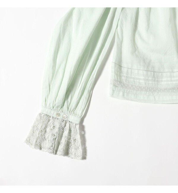 BEAMSBOY「ヴィンテージ レース ブラウス」|シャツ・ブラウス|