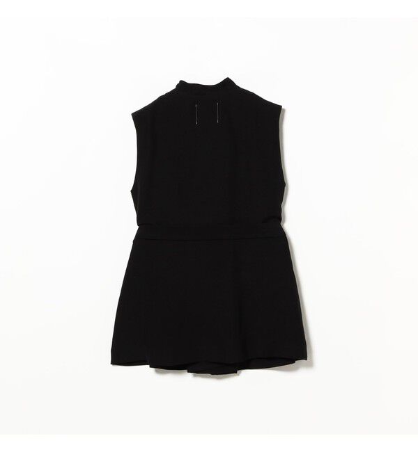 Demi-Luxe BEAMS 「AK+1 / リネン ベルテッド ジレ」|ベスト・ジレ|