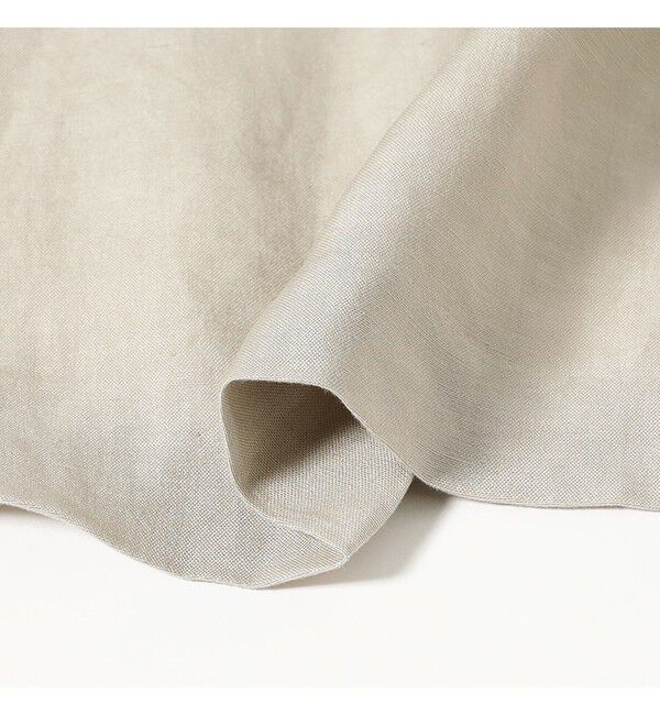 Demi-Luxe BEAMS 「AK+1 / リネン ベルテッド ジレ」|ベスト・ジレ|