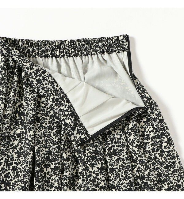 Demi-Luxe BEAMS 「プチフラワー プリント スカート」|スカート|