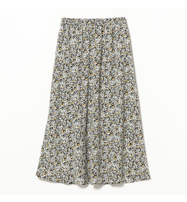 Demi-Luxe BEAMS 「プチフラワー プリント スカート」|スカート|