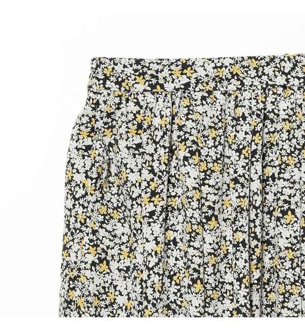Demi-Luxe BEAMS 「プチフラワー プリント スカート」|スカート|