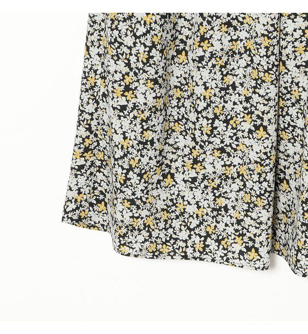 Demi-Luxe BEAMS 「プチフラワー プリント スカート」|スカート|