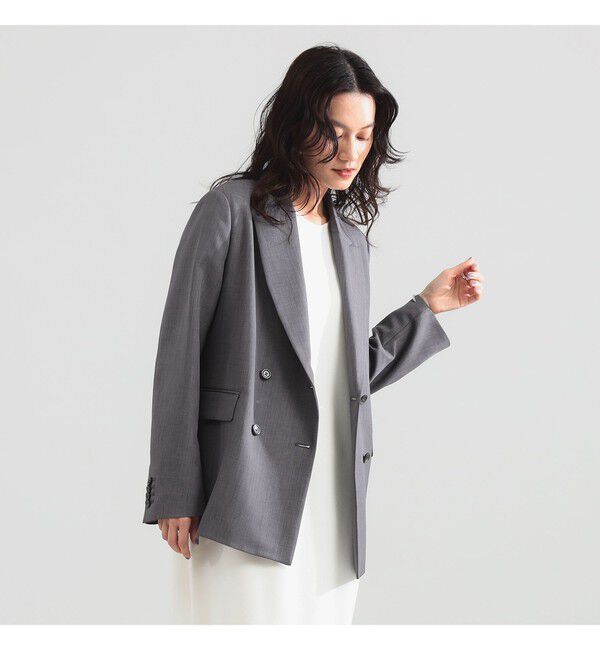 Demi-Luxe BEAMS 「ダブルブレスト ジャケット」|ダッフルコート|