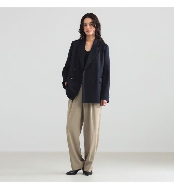 Demi-Luxe BEAMS 「ダブルブレスト ジャケット」|ダッフルコート|