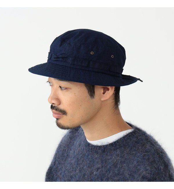 BEAMS PLUS「BEAMS PLUS / Jungle Hat Indigo Ripstop」|ハット|