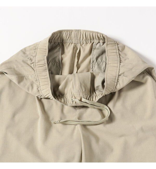 BEAMS「ドライ 2プリーツ イージーパンツ」|チノ|