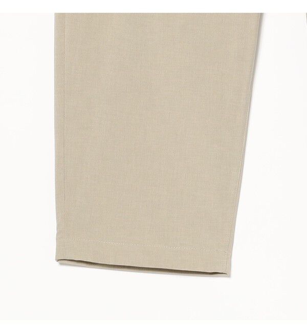 BEAMS「ドライ 2プリーツ イージーパンツ」|チノ|