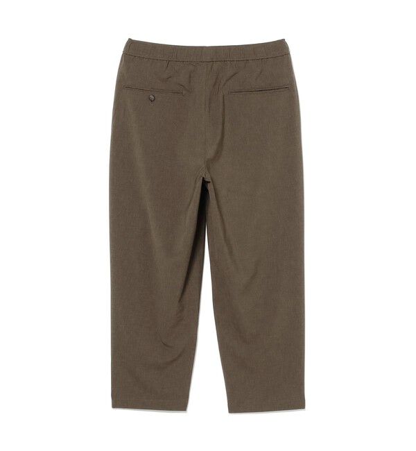 BEAMS「ドライ 2プリーツ イージーパンツ」|チノ|