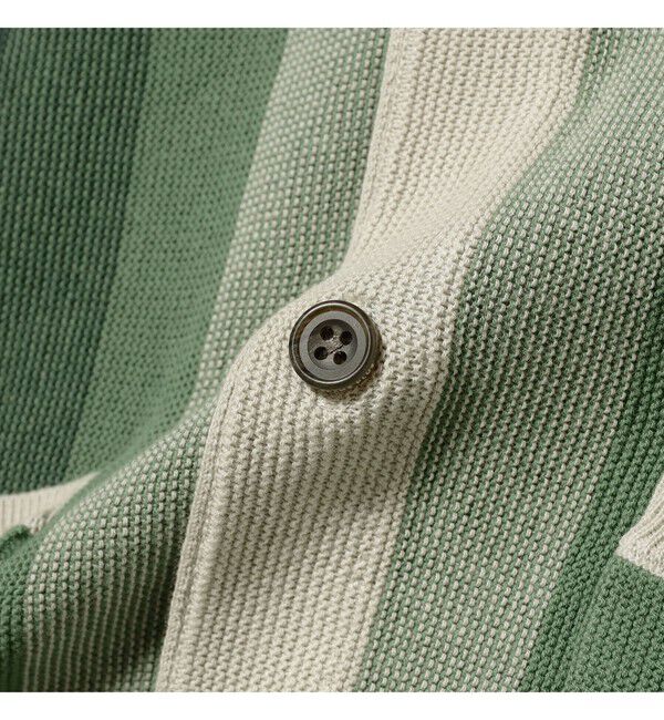 BEAMS PLUS「Cardigan Multi Stripe」|ニット・セーター|